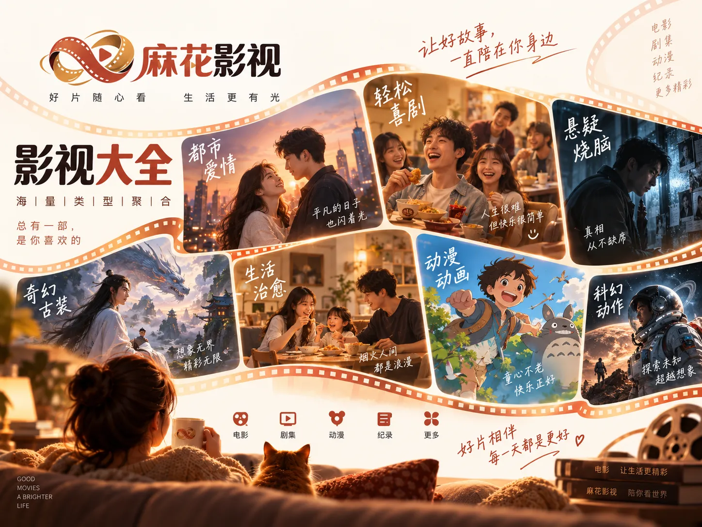 现代办公室与团队协作主题画面
